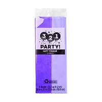 321! Gift Tissue - Purple, 8 ct