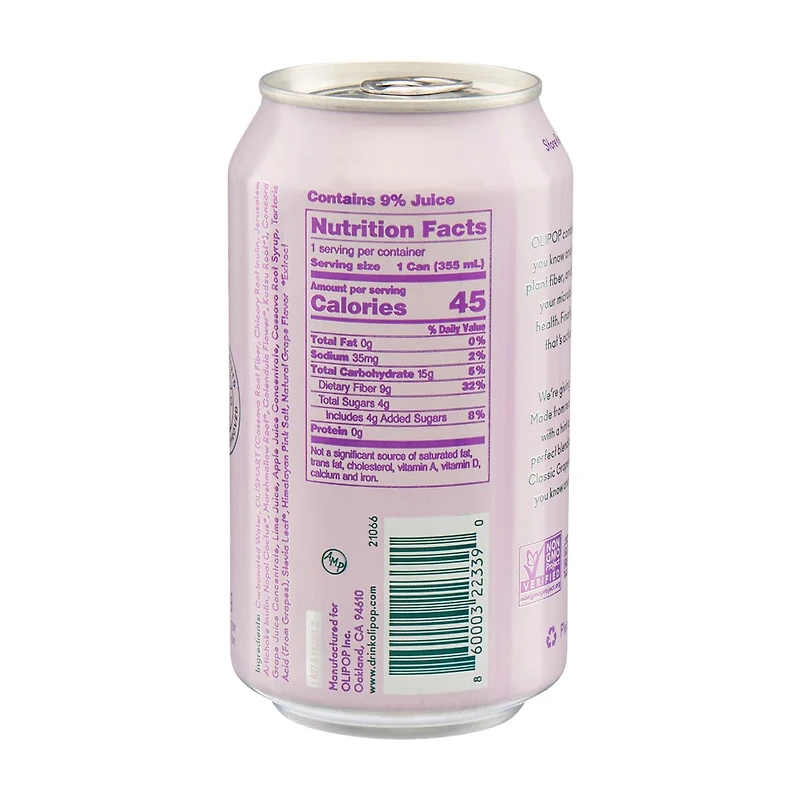 Olipop Classic Grape