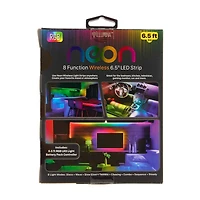 Illumnia Neon Premium Wireless LED Color Light Strip, 6.5 ft