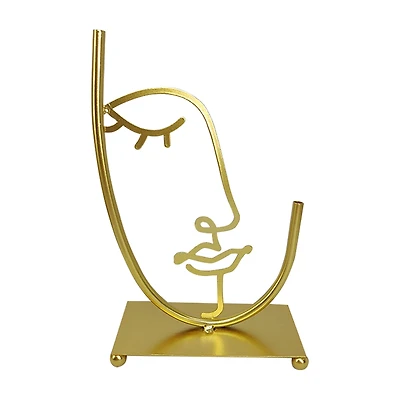 Metallic Face Tabletop Décor, Gold
