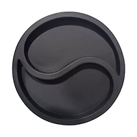 Chinese Yin Yang Themed Tray, Black