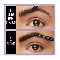 Maybelline Express Brow Express Ultra Slim Pencil, Deep Brown