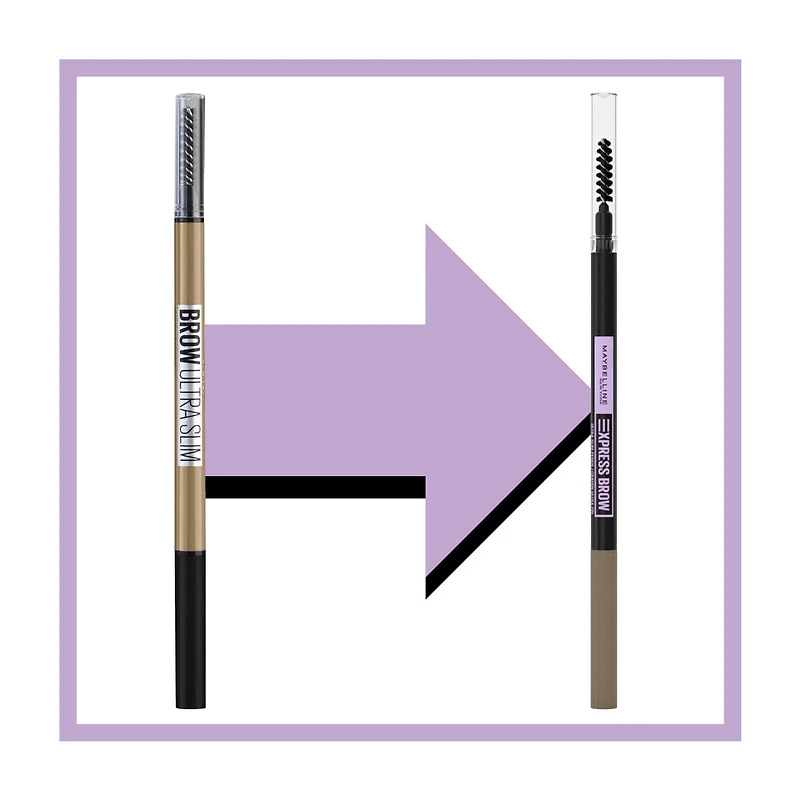 Maybelline Express Brow Express Ultra Slim Pencil, Deep Brown