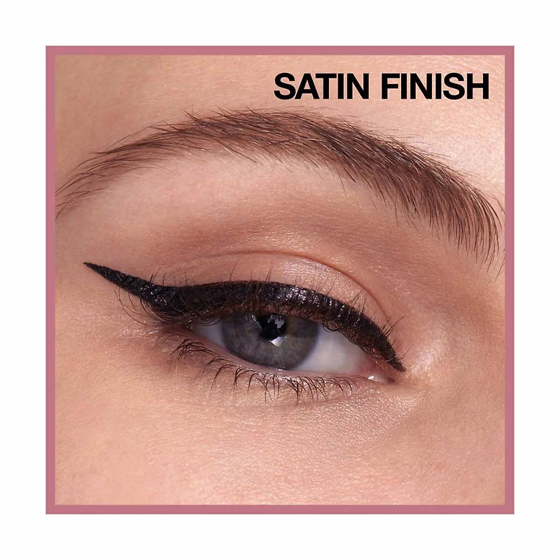 Maybelline Hyper Easy Brush Tip Liner - Pitch Black, 0.02 fl oz