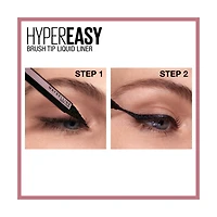 Maybelline Hyper Easy Brush Tip Liner - Pitch Black, 0.02 fl oz