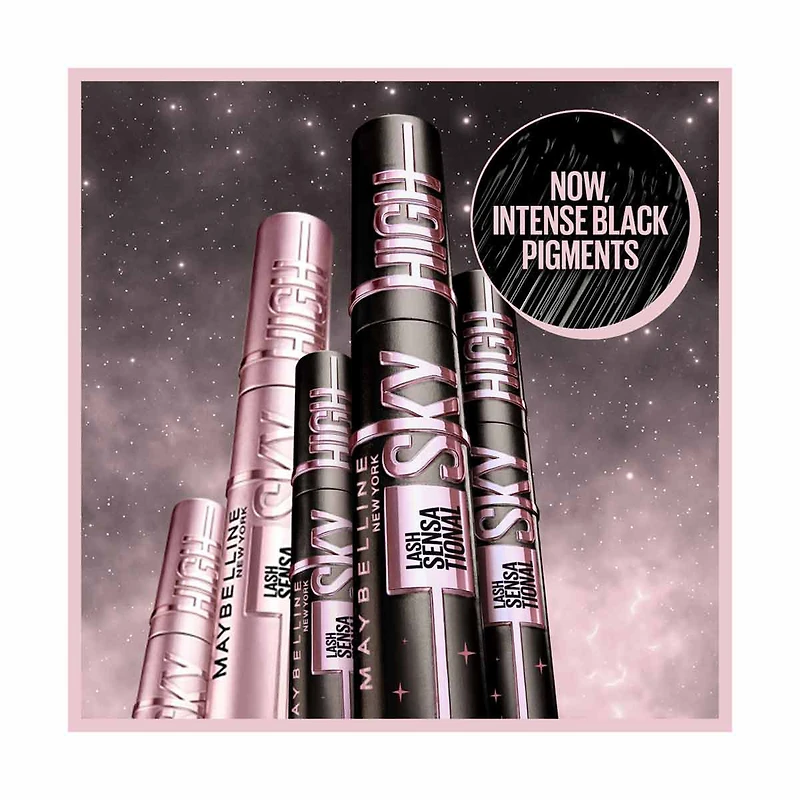Maybelline Lash Sensational Sky High Mascara, Cosmic Black, 0.24 fl oz