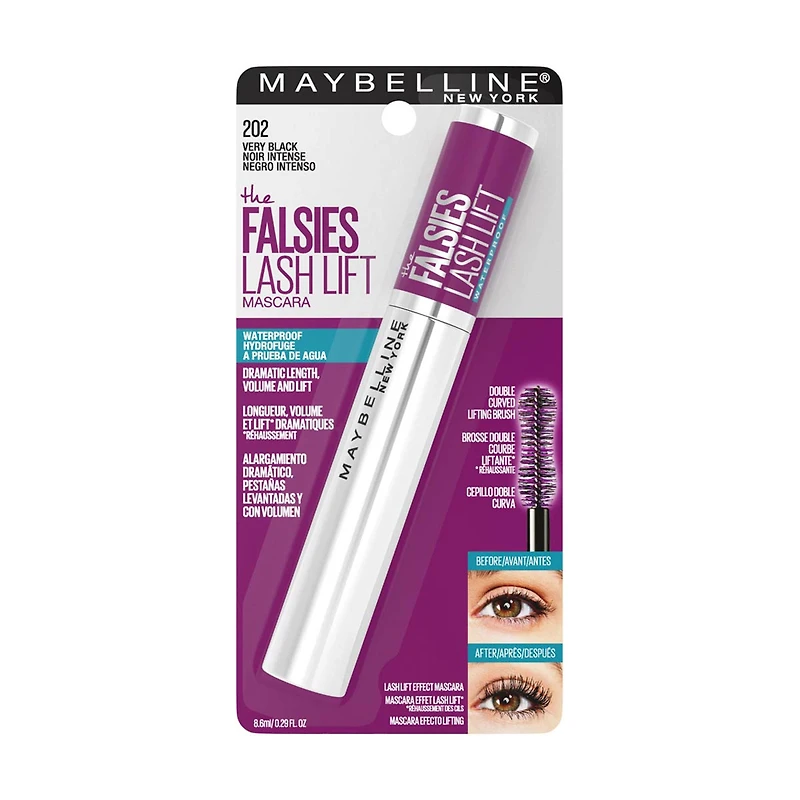 Maybelline The Falsies Lash Lift Waterproof Mascara - Very Black, 1 ct