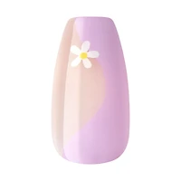 KISS Ready-To-Wear Instant Style Design Nails - Medium Length, 24 ct