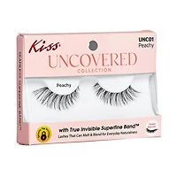 Kiss Uncovered Collection Eyelashes, Peachy