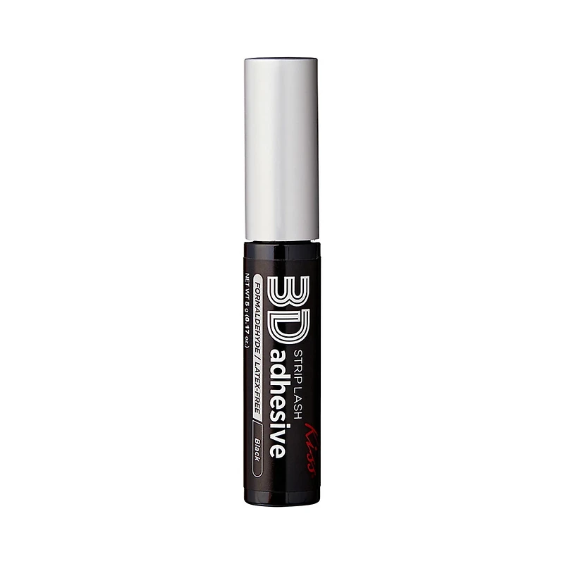 Kiss 3D Strip Lash Adhesive, Black, 0.17 oz