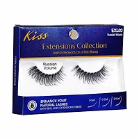 Kiss Extensions Collection Eyelashes, Russian Volume