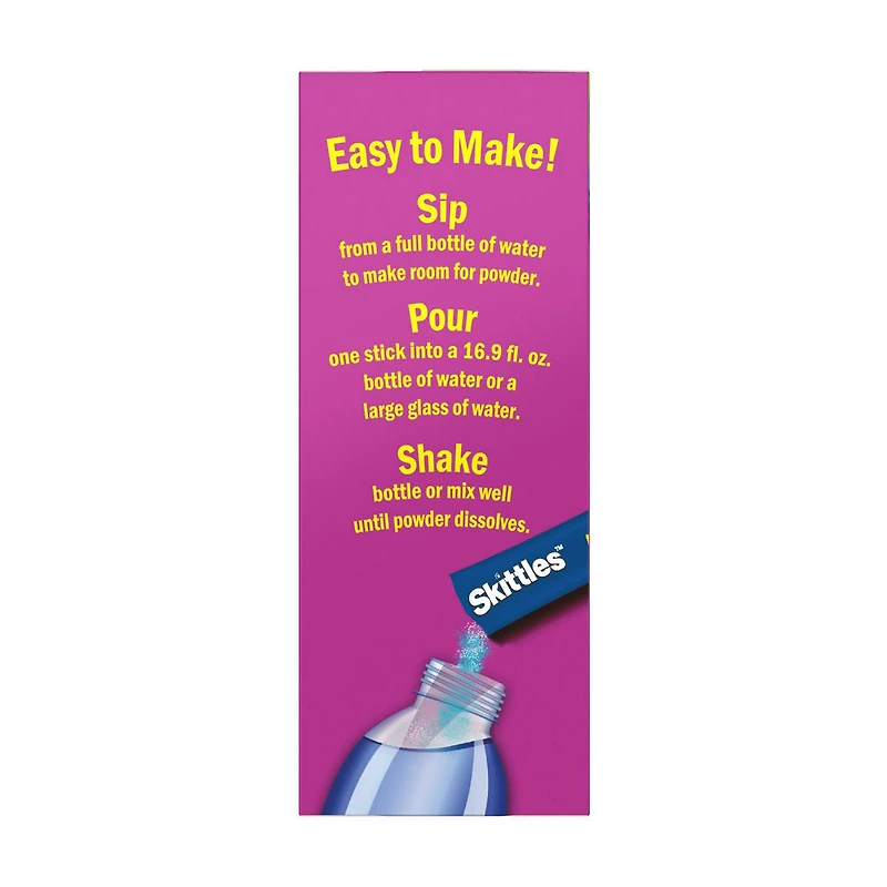 Skittles Wild Berry Singles To Go Drink Mix Variety Pack, 20 ct