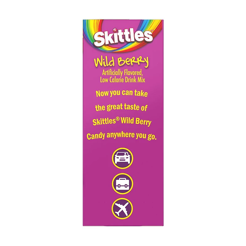 Skittles Wild Berry Singles To Go Drink Mix Variety Pack, 20 ct