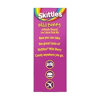 Skittles Wild Berry Singles To Go Drink Mix Variety Pack, 20 ct