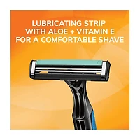 BIC Sensitive 2 Disposable Razors for Men, 8 ct