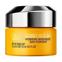 Olay Regenerist Vitamin C + Peptide 24 Hydrating Moisturizer, Trial Size, 0.5 fl oz
