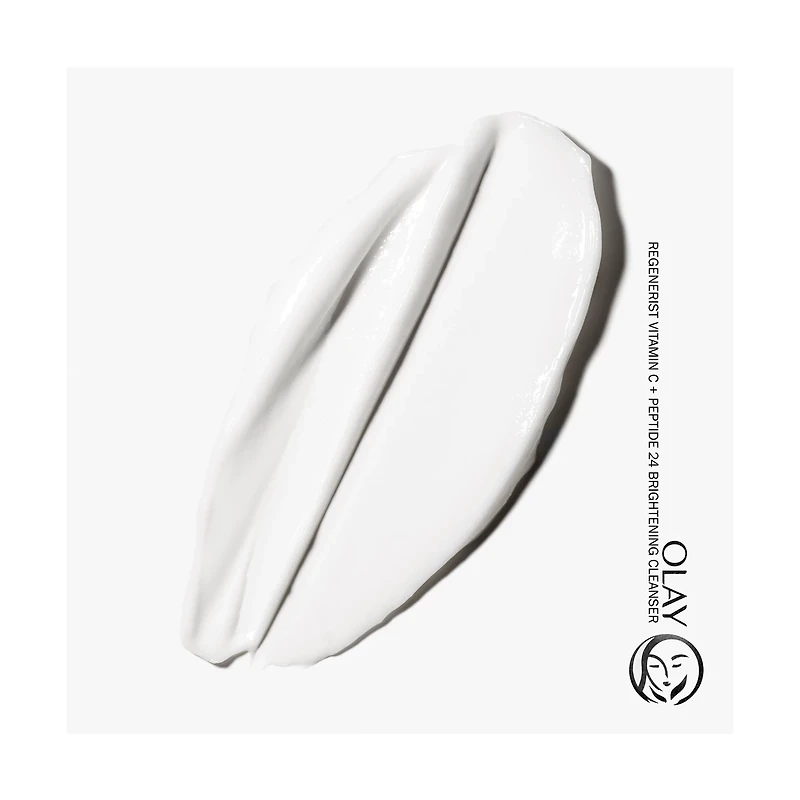 Olay Regenerist Vitamin C + Peptide 24 Exfoliating Facial Cleanser, 5 fl oz