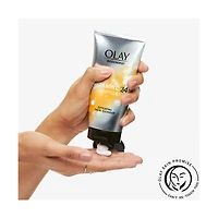 Olay Regenerist Vitamin C + Peptide 24 Exfoliating Facial Cleanser, 5 fl oz