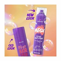 Aussie Mega Flexible Hair Spray for Curly, Straight, or Wavy Hair, 10 oz