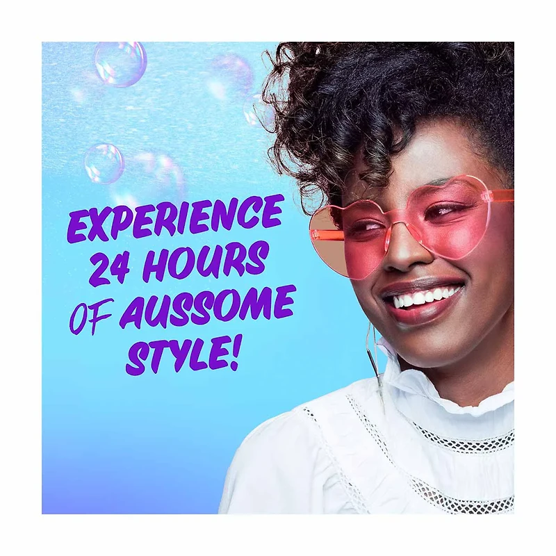 Aussie Instant Freeze Hair Spray for Curly, Straight, & Wavy Hair, 10 oz