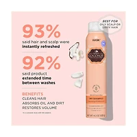 Hask Dry Shampoo, Coconut, 4.3 oz