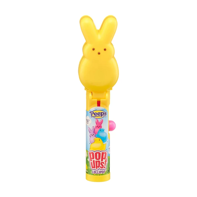 PEEPS Pops Ups Single Lollipop, 4 ct