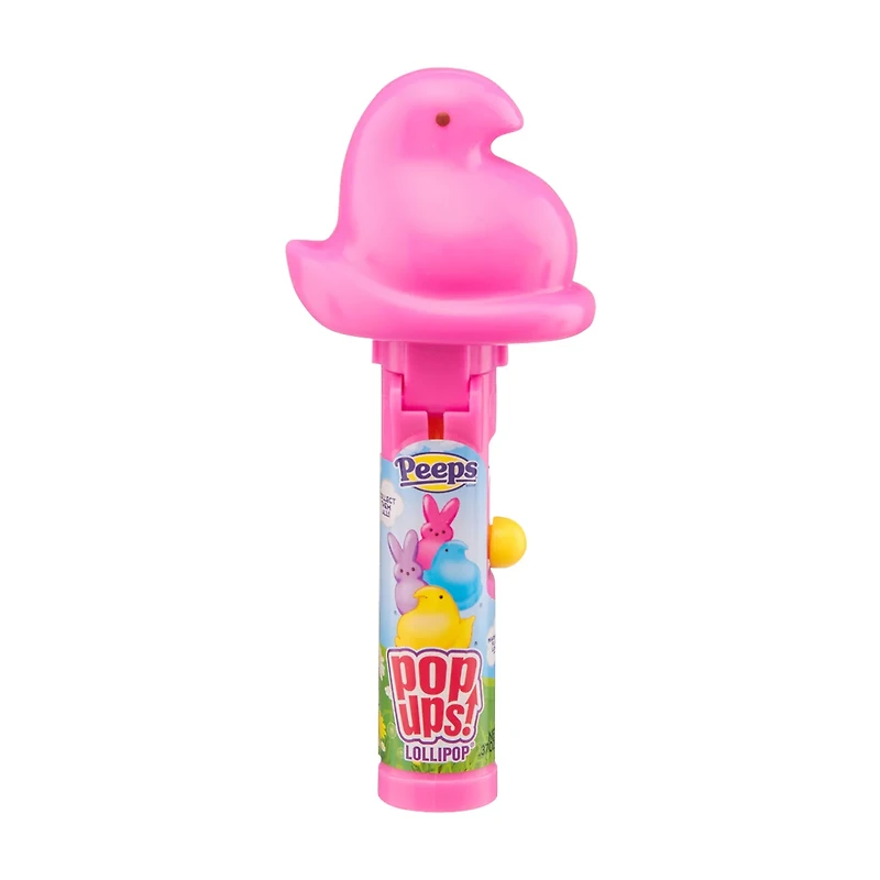 PEEPS Pops Ups Single Lollipop, 4 ct