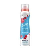 Secret Antiperspirant Dry Spray, Tropical Hibiscus and Argan Oil, 4.1 oz