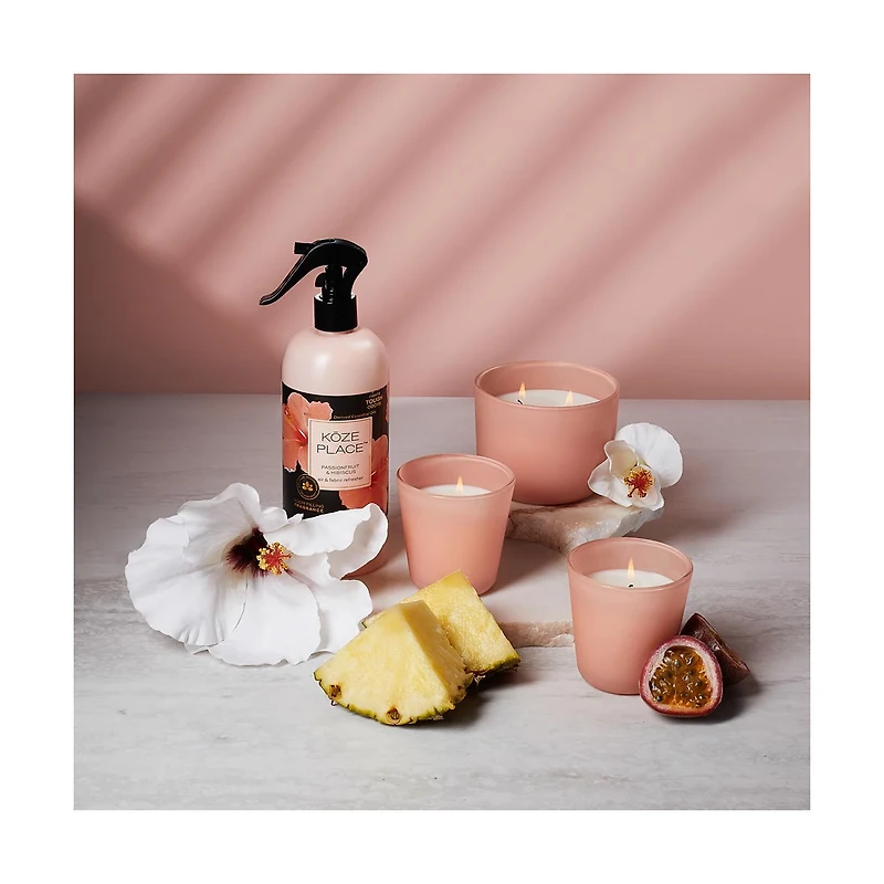 Koze Place Passionfruit & Hibiscus Air & Fabric Refresher, 16 fl oz