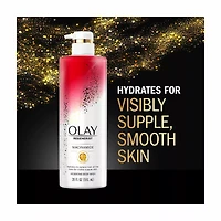 Olay Regenerist Hydrating Body Wash with Niacinamide, 20 fl oz, Pack of 4
