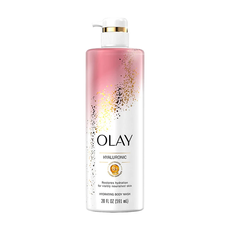 Olay Hydrating Body Wash with Hyaluronic Acid, 20 fl oz