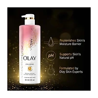 Olay Hydrating Body Wash with Hyaluronic Acid, 20 fl oz