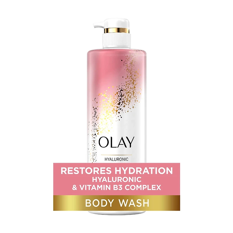 Olay Hydrating Body Wash with Hyaluronic Acid, 20 fl oz