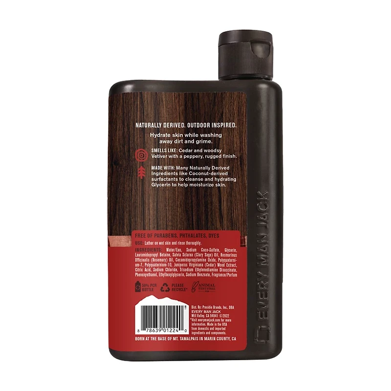 Every Man Jack Cedarwood Body Wash, 13.5 fl oz