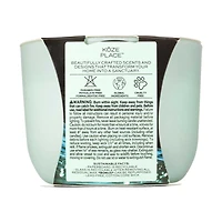 Koze Place Tranquil Waters & Sea Salt Scented Candle, 8 oz