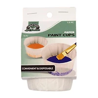Crafter's Closet ArtBasics Paper Paint Cups, 15 ct