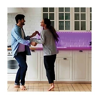 Xtreme Lit Sound Activated Multicolor LED Light Strip with Remote Control, 6.6 Feet