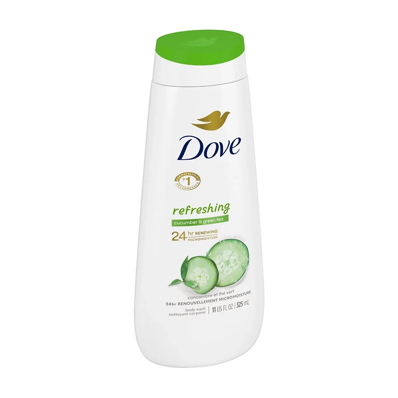 Dove Refreshing Cucumber and Green Tea Body Wash, 11 oz
