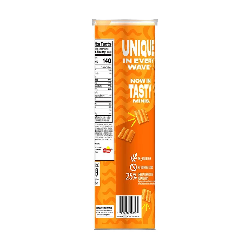 Sunchips Minis Harvest Cheddar Whole Grain Snacks, 3 3/4 oz