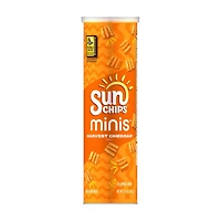 Sunchips Minis Harvest Cheddar Whole Grain Snacks, 3 3/4 oz