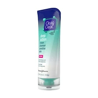 Clean & Clear Deep Action Cream Cleanser, Sensitive Skin, 6.5 oz