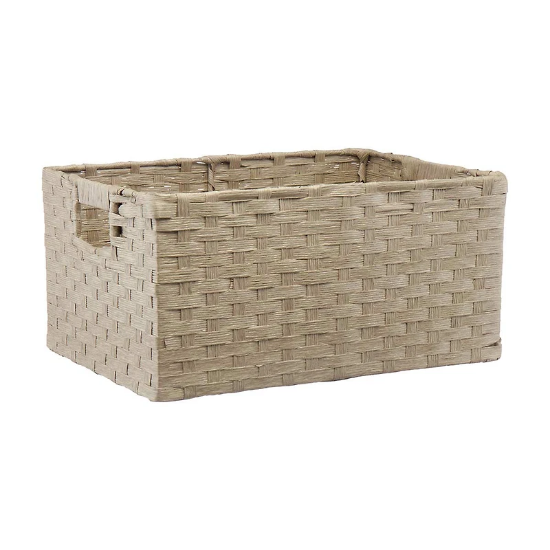 Paper Basket, Gray, Large