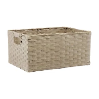 Paper Basket, Gray, Large