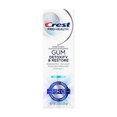 Crest Pro-Health Advanced Gum Restore Toothpaste, Deep Clean, 2.5 oz