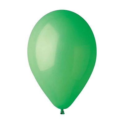 Green Latex Balloon, 13 in, 1 ct