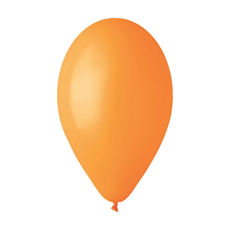 Orange Latex Balloons, 13 in, 1 ct