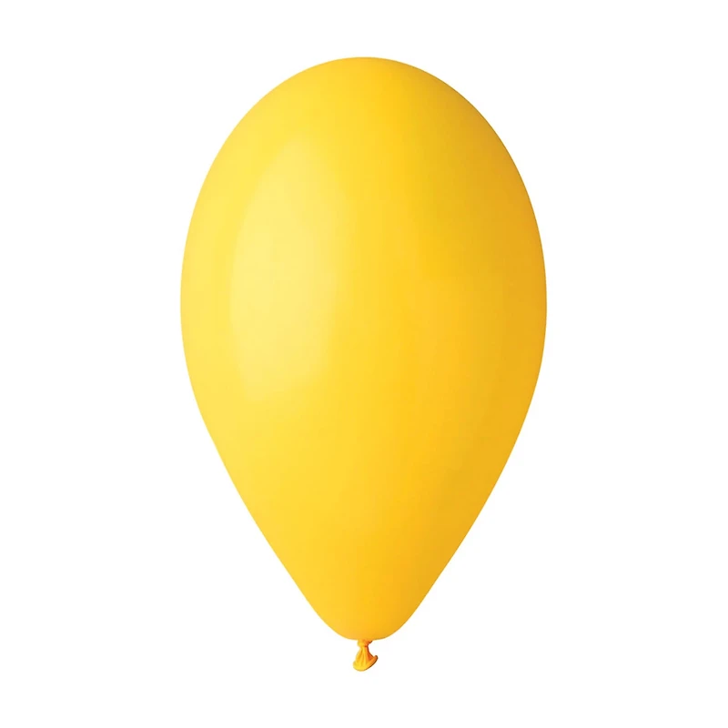 Yellow Latex Balloons, 13 in, 1 ct