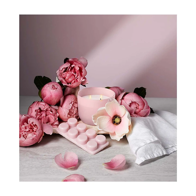 Koze Place Peony Petals & Magnolia Scented Wax Rounds, 8 Pack