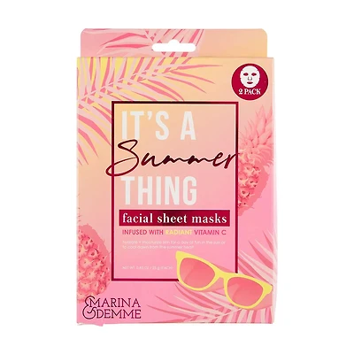 Marina & Demme Vitamin C Face Mask, 2 pc
