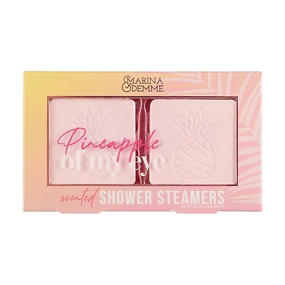 Marina & Demme Scented Shower Steamer, Pineapple, 2 pk